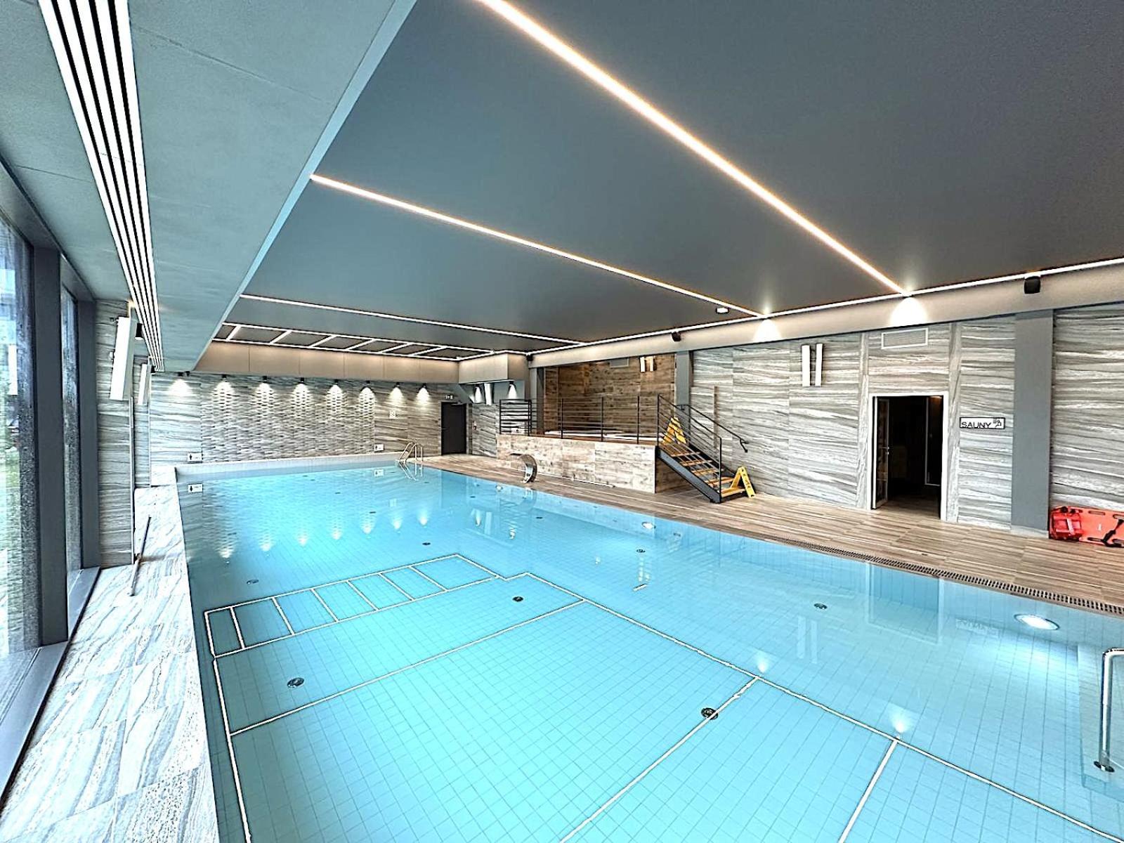 Apartament Superior Blue Przy Plazy- Free Pool, Saunas, Jacuzzi, Fitness, Salzgrotte Kołobrzeg Exterior foto