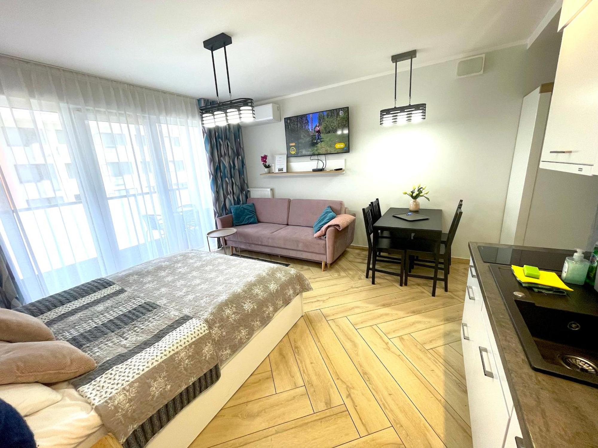 Apartament Superior Blue Przy Plazy- Free Pool, Saunas, Jacuzzi, Fitness, Salzgrotte Kołobrzeg Exterior foto