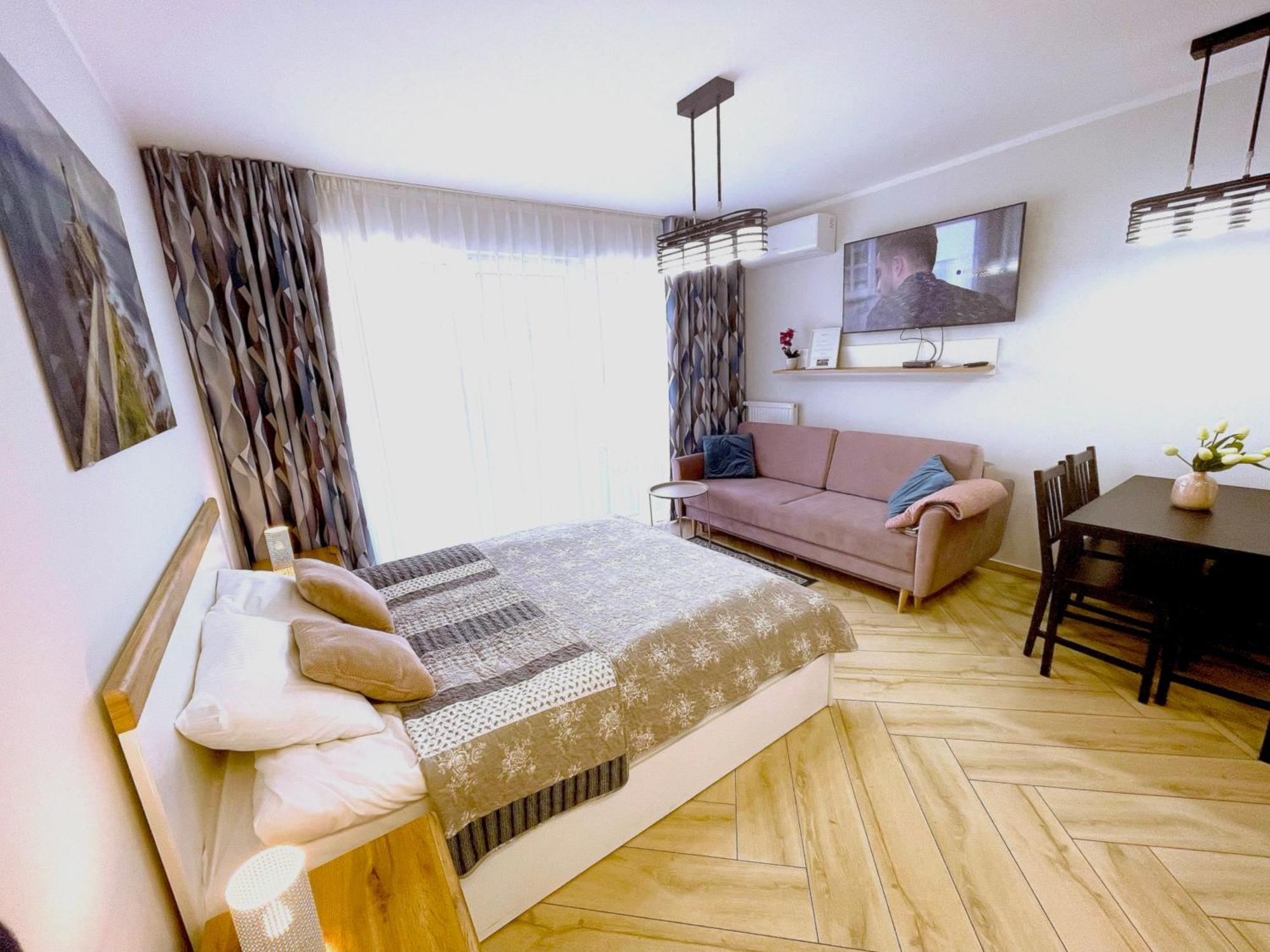 Apartament Superior Blue Przy Plazy- Free Pool, Saunas, Jacuzzi, Fitness, Salzgrotte Kołobrzeg Exterior foto